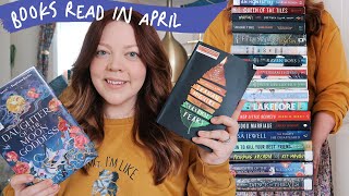 Books I Read in April [upl. by Grand]