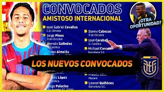 LOS NUEVOS CONVOCADOS para ECUADOR VS EL SALVADOR me sorprendieron con [upl. by Onit612]