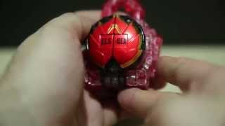 Kamen Rider Gaim Dragon Fruit Energy Lock Seed Premium Bandai Review [upl. by Horlacher]