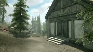 The Elder Scrolls V Skyrim  Building a house  Lakeview Manor  Falkreath House [upl. by Onifled]