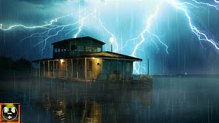 Extreme Thunderstorm Sounds with Rain Thunder and Lightning Strike Sound Effects for Sleep Relax [upl. by Janeen570]