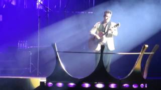 Robbie Williams  10072013 Gelsenkirchen  Acoustic [upl. by Krug769]