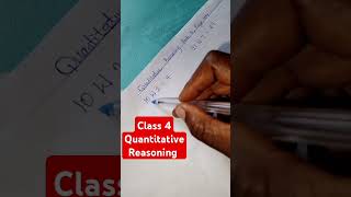 Class 4 Quantitative Reasoning Lantern Steps Quantitative Reasoning mathematics [upl. by Chessa]