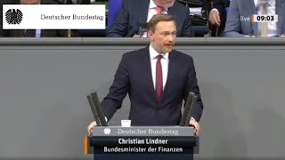 Lindner Investitionen und Haushaltsdisziplin [upl. by Gadmon300]