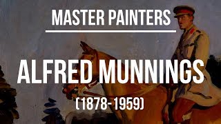 Alfred James Munnings 18781959 A collection of paintings 4K Ultra HD [upl. by Irahcaz595]