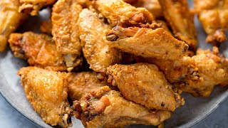 How to get the BEST Crispy Chicken Wings  Oven Baked Chicken Wings Recipe [upl. by Talya]