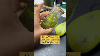 Detox Water For Weight Loss  Glowing Skin  Healthy Hairs detoxwater weightloss glowingskin [upl. by Wootan]