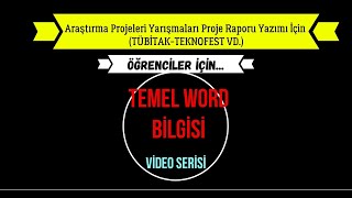 12WORD EĞİTİMİ  DİPNOT oluşturma [upl. by Cacie]