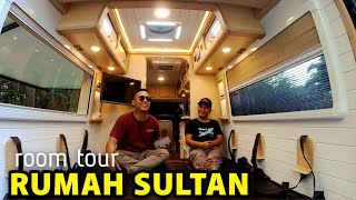 REVIEW LENGKAP RUMAH SULTAN BERJALAN LEBIH NYAMAN TINGGAL DI CAMPERVAN DARI PADA PULANG KE RUMAH [upl. by Esiom]