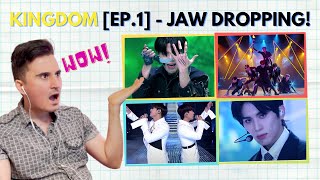 KINGDOM  Legendary War EP1  Stray Kids ATEEZ SF9 iKon BtoB amp The Boyz  FIRST REACTION [upl. by Brenner40]