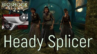 Heady Splicer  All Voice Lines Multilanguage • BioShock 2Minervas Den [upl. by Eniamirt]