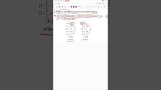 What are anomers  Give the structures of two anomers of glucose [upl. by Stahl135]