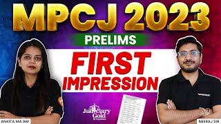 MP Judiciary 2023 Prelims Paper Analysis  MPCJ 2023 Question Paper [upl. by Christis]