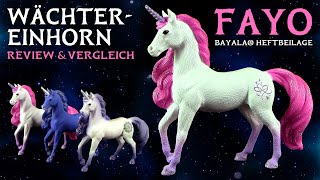 Schleich ® Bayala  Wächter Einhorn Fayo  Limited Edition 2024 Neuheit  New  Review amp Vergleich [upl. by Tnerb]