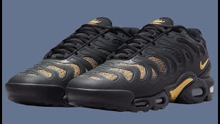 PSG x Nike Air Max Plus DriftquotAnthraciteWheat Gold Blackquot [upl. by Arbe65]