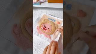 Creating Cute Needle Felt Art Step by Step diy feltcrafts art needlework craft [upl. by Heyer]