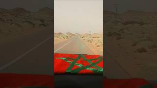 📌 بئر كندوز ، طريق معبر الكركرات ، الصحراء المغربية 🇲🇦📌 Bir Gandouz Road to El Guergarat Morocco [upl. by Stanford472]