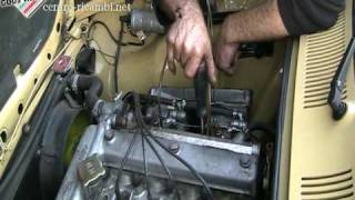 Adjusting Carburetors on an Alfa Romeo Alfetta [upl. by Narton746]