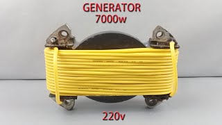 NEW FREE ENERGY GENERATOR 7000W220v  FREE ENERGY FOREVER [upl. by Dennet727]