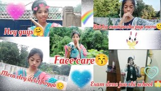 🥺My first vlog got deletedAnd my sec exam tha on 21 oct🥴NamrataD143Nvirallikeyoutubevideo [upl. by Dennett549]