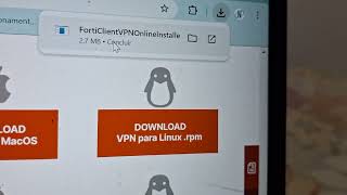 Instalar Fortinet client VPN no seu computador [upl. by Etyak]