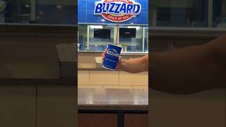 First Time Trying Dairy Queen blizzard dairyqueenicecream dairyqueen dq mukbang frozendessert [upl. by Elyse]