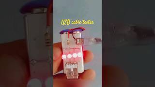 USB cable testerexperiment hacks diyprojects viral diy ledlightlifehacks et0017set [upl. by Corri245]