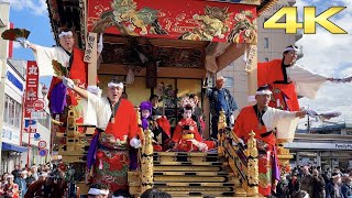 4K Chichibu Yomatsuri Night Festival 2023 秩父夜祭 笠鉾 屋台 日本の祭り [upl. by Namyh]