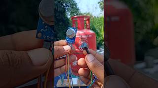 Experiment With Gas Sensor And LPG Cylinder 🔥 gassensor lpg sensor arduinosensor experiment [upl. by Kaz672]