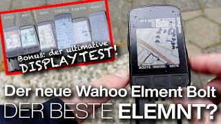 Wahoo Elemnt Bolt V2 Einrichtung NavigationRouting TestfahrtVergleich mit RoamGarmin 8301030 [upl. by Sinne]