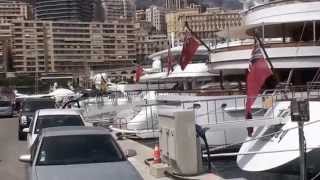 Monaco Port Yachts Big Ships  Monte Carlo 10 2014 [upl. by Spector123]