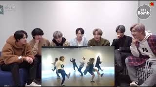 BTS reaction Baepsae dance cover practice 💜💜✨ARMY [upl. by Neelehtak]