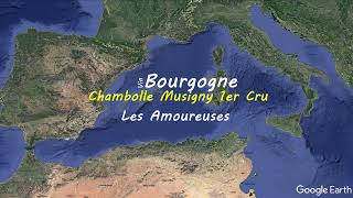 Chambolle Musigny 1er Cru Les Amoureuses  French wine map  Wine study [upl. by Odlanier]