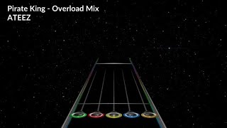 ATEEZ  Pirate King Overload Mix  Clone Hero chart preview [upl. by Anitsirhk]