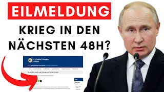 48h Warnung USA amp Deutschland geben massive Warnungen aus [upl. by Ramsa68]