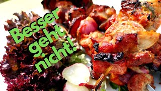 Das BESTE und SAFTIGSTE Schaschlik selber machen [upl. by Neelie]