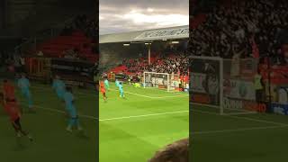 Action from tannadice park today v st mirren [upl. by Yattirb]