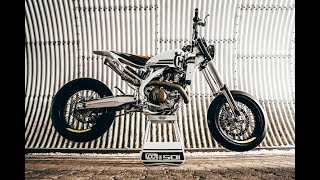 Husqvarna FE 501 Street Tracker Custom by LOON [upl. by Ahsuat]