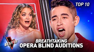 Spectacular OPERA Blind Auditions that SHOCKED the Coaches on The Voice  Top 10 [upl. by Maggs938]