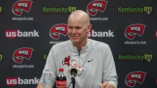 WKU WBB Head Coach Greg Collins  Kentucky State Postgame  110924 [upl. by Yung]