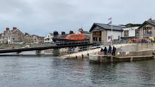 Swanage Lifeboat Launch RNLI [upl. by Tad]