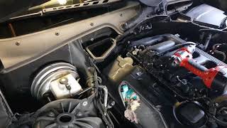 BMW 530d e60 air filter replacement [upl. by Anitel]