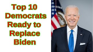 Top 10 Democrats Who Could Replace Biden in 2024  Potential Presidential Candidates [upl. by Draw]