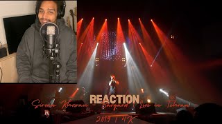 Sirvan Khosravi  Bargard  Live in Tehran  2019  4K REACTION [upl. by Nikolas538]