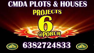 plotsforsale NEW SIX PROJECTS AT PORUR CMDA  Builders View தீபாவளி வாழ்த்துக்கள் [upl. by Dauf758]