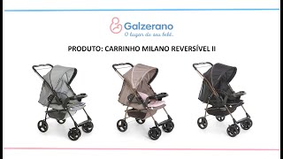 como fechar carrinho bebÃª galzerano Milano 2 [upl. by Eglanteen]