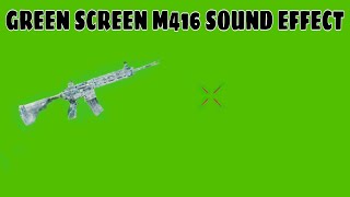 GREEN SCREEN M416 SOUND EFFECT ✅ video viral new pubg viralvideo [upl. by Hirz]