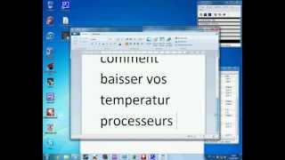 Baisser les températures de votre processeur [upl. by Nere]