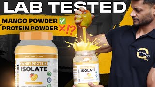 NATURALTEIN WHEY ISOLATE LAB TEST REPORT  review fitness health gym youtube [upl. by Airotcivairam]