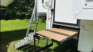 Bob’s DIY  New Metal Deck Installation on Our Eagle Cap 1165 Truck Camper [upl. by Anivol]